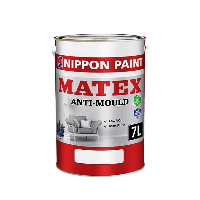 Nippon paint matex anti mould paint bucket 7l